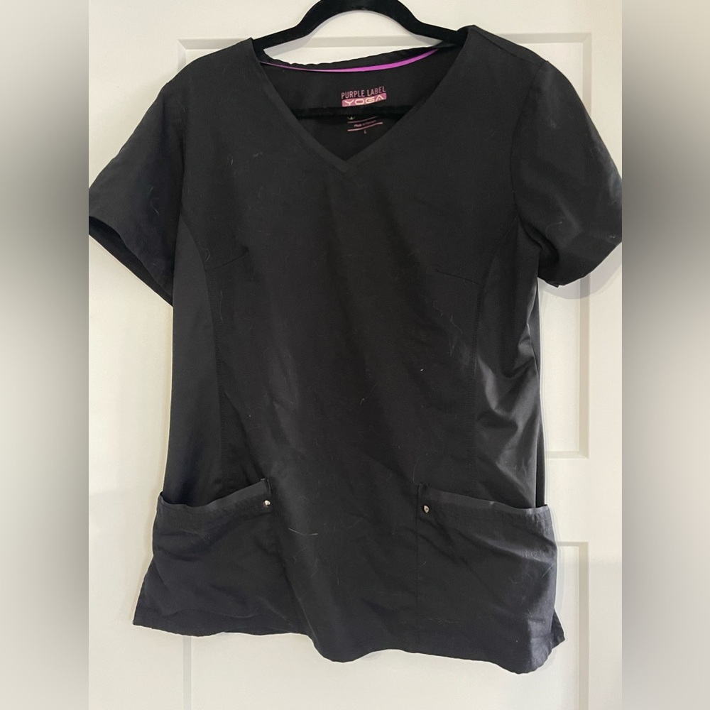 Scrubs Size L Purple Label Yoga. Pants are L Tall.